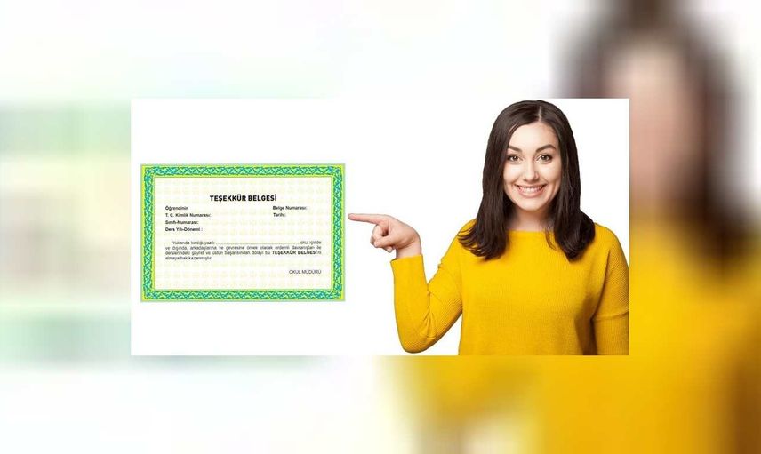 Teşekkür belgesi almak için kaç puan gerekiyor? Teşekkür belgesi kaç puan ile alınır? Teşekkür belgesi almak için not ortalaması kaç olmalı? Teşekkür belgesi almanın şartları