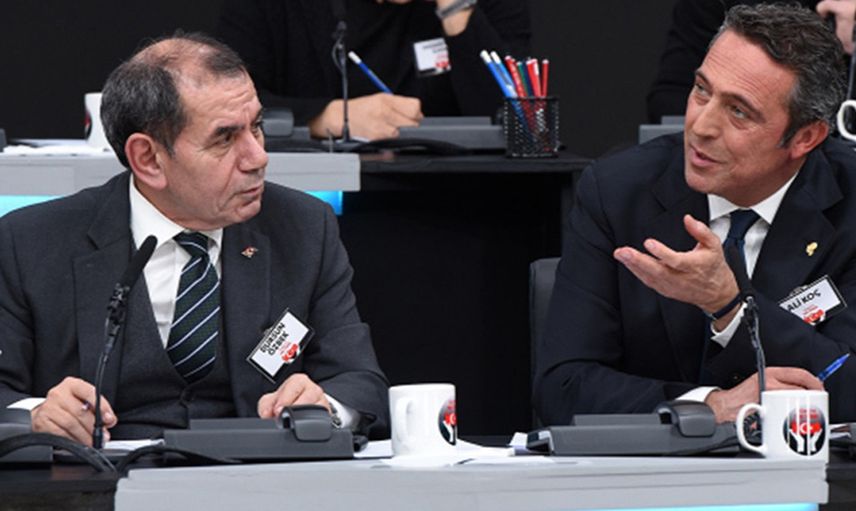 TFF Dursun Özbek ve Ali Koç'un cezasında indirime gitti