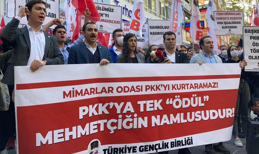 TGB'den Mimarlar Odasına Uyarı: PKK'ya Ödül Mehmetçiğe Kurşundur!