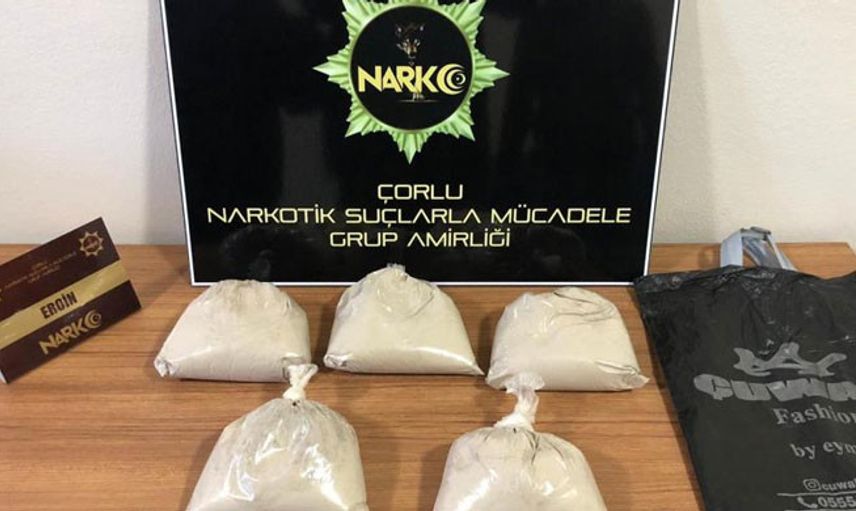 Ticari Takside 5 Kilo Eroin Yakalandı