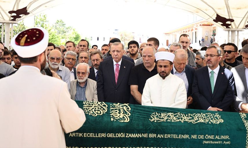 Tillolular Derneği Başkanı Hacı Nimet Kaya'nın cenazesine katılan Başkan Erdoğan'ın sözleri dikkat çekti!