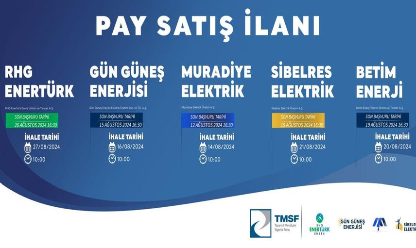 TMSF'den Yenilikçi Hamle: Beş Büyük Şirketi İhaleye Çıkardı!