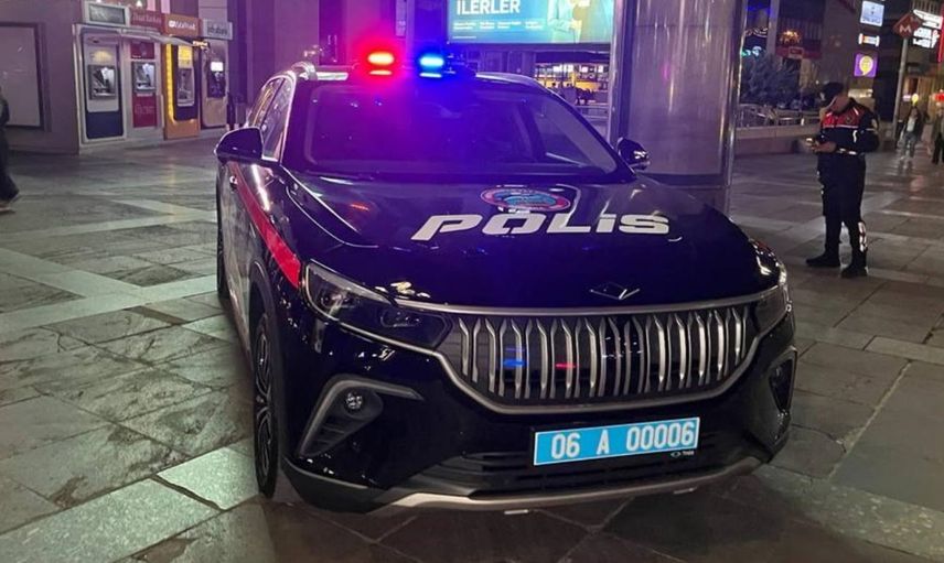 Togg artık Ankara sokaklarında olacak: Polise tahsis edilmeye başlandı