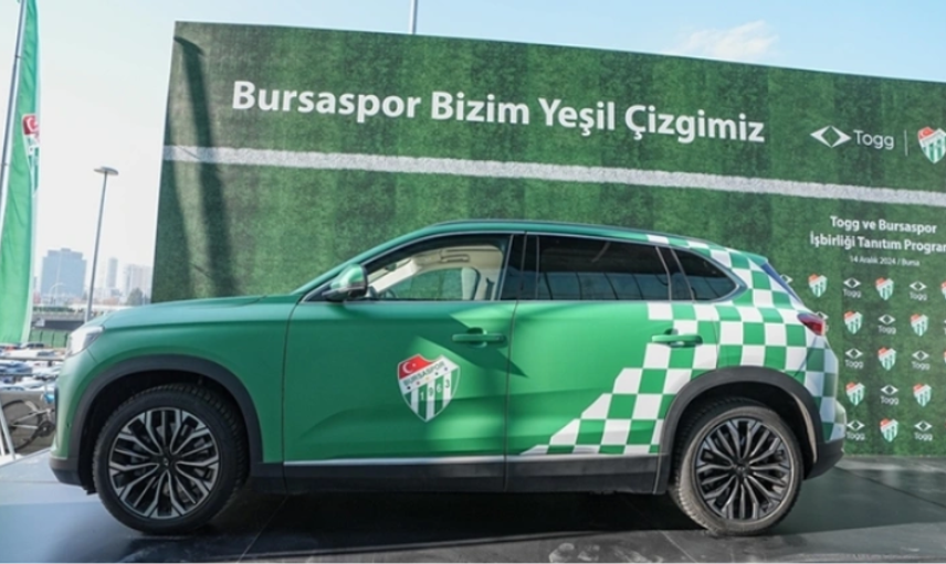 TOGG Bursaspor'a sponsor oldu