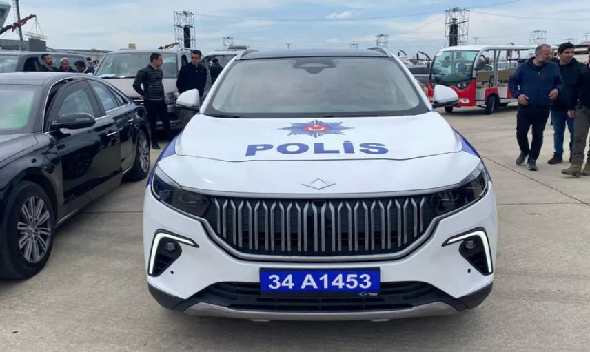 Togg Türkiye’nin güvenliğini de sağlayacak: İlk polis aracı hizmete girdi