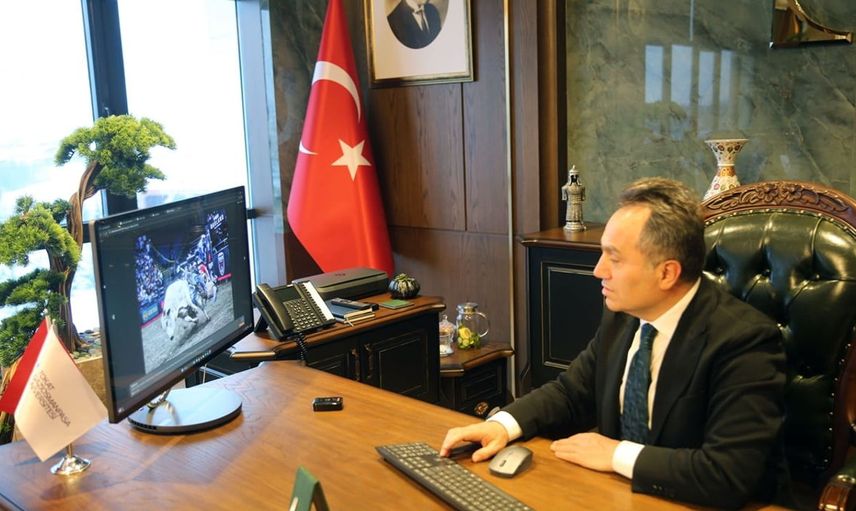 Tokat Gaziosmanpaşa Üniversitesi Rektörü Yılmaz, Yılın Kareleri Oylamasında
