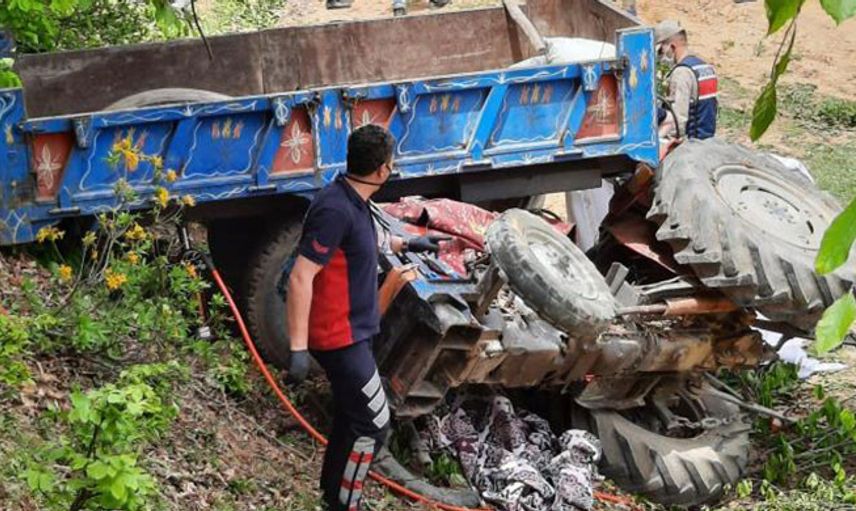 Tokat’ta Durdurmak İstediği Traktörün Altında Kaldı