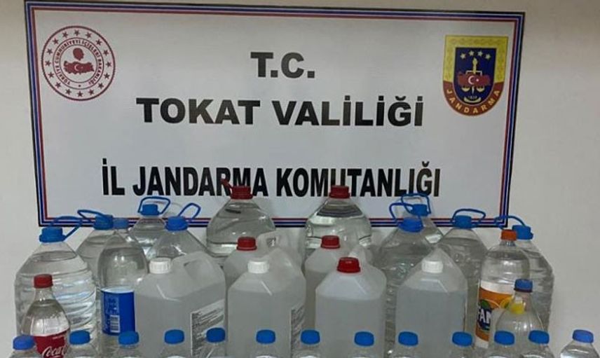 Tokat’ta Sahte İçki Operasyonu Düzenlendi