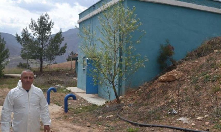 Tokat'ta Su Depolarında Temizlik Yapıldı