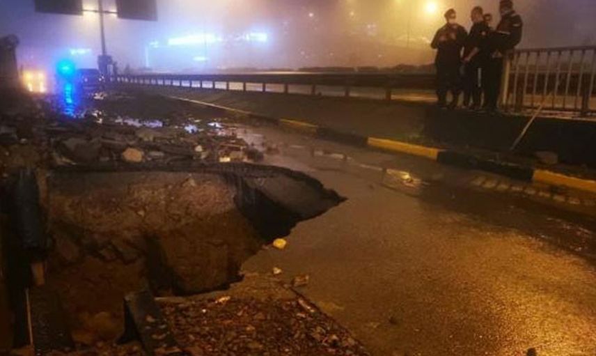 Trabzon'da Ana İshalede Patlama Oldu