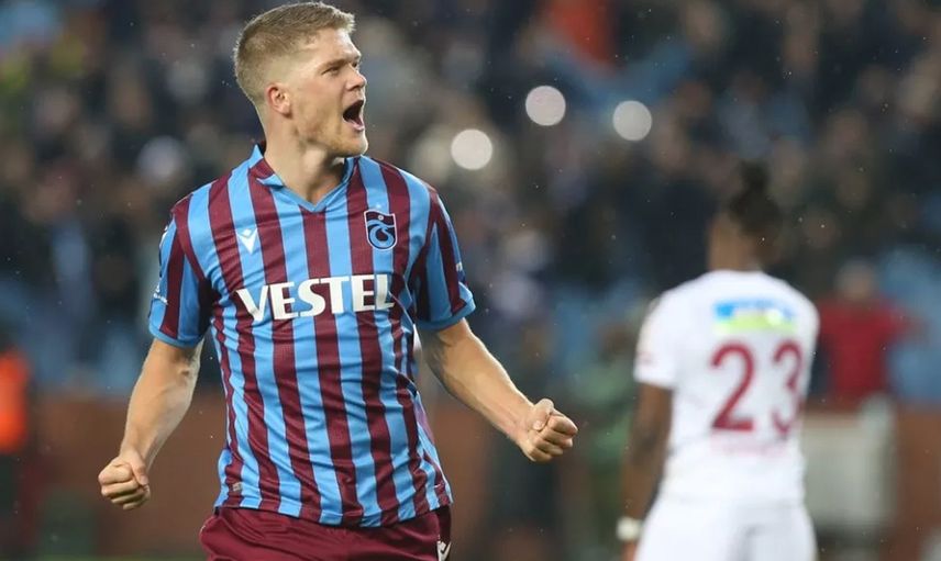 Trabzonspor'da Andreas Cornelius'un Büyük Hedefi!