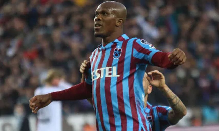 Trabzonspor'da Anthony Nwakaeme Beşiktaş karşısında rekor kırmak için sahada olacak!