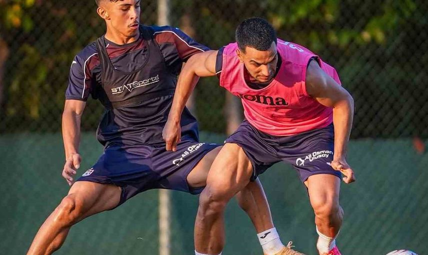 Trabzonspor'da Aral Şimşir ilk antrenmanına çıktı