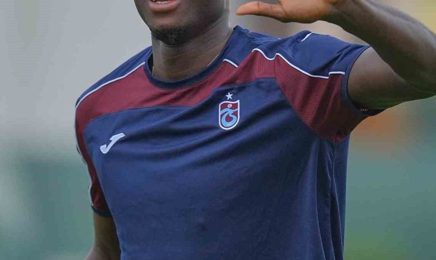 Trabzonspor'da Onuachu, yeni sezon hazırlıklarına katıldı