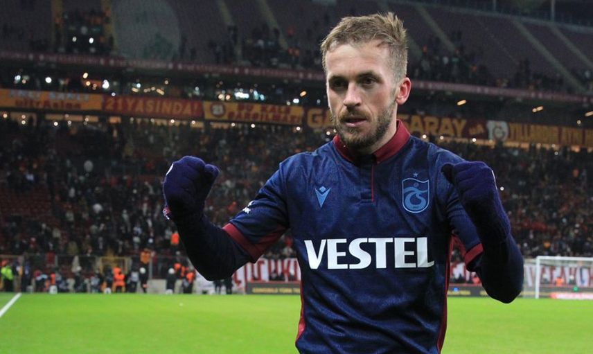 Trabzonsporlu Edin Visca, Galatasaray'a attığı son dakika golünün kariyerinin en önemli golü olduğunu söyledi
