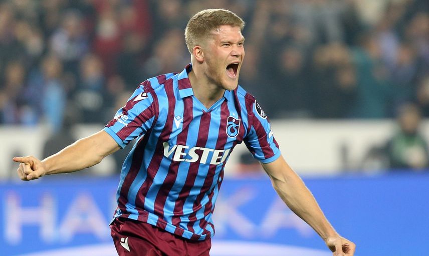 Trabzonspor'un Danimarkalı golcüsü Andreas Cornelius kazandıkları şampiyonluk hakkında konuştu!