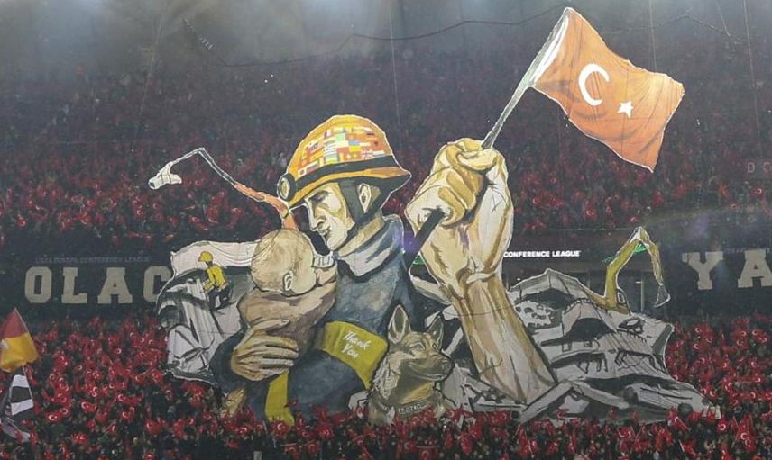 Trabzonspor’un depremzedeler ve yardım gönderen ülkeler için yaptığı koreografinin hikayesi duygulandırdı