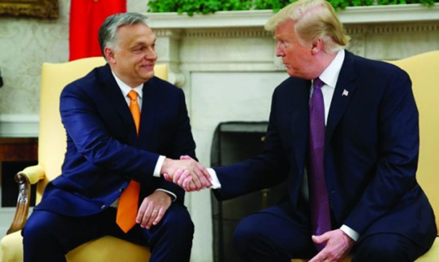 Trump Kendisi Gibi Göçmen Karşıtı Olan Macaristan Başbakanı İle Görüştü