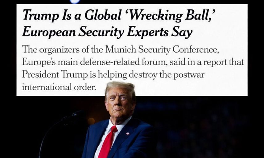 Trump, Küresel Bir “Yıkım Topu” Olarak Nitelendirildi