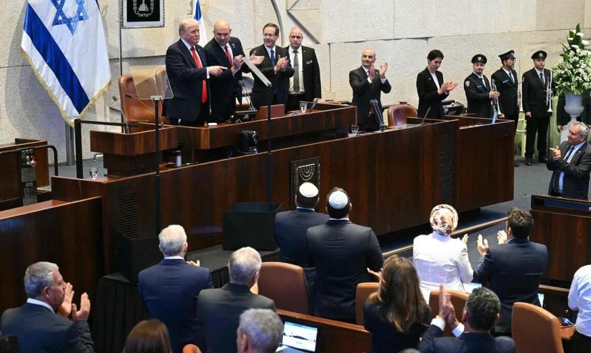 Trump’a Knesset’te 2,5 dakikalık alkış tufanı! “Savaş bitti, yeni bir Orta Doğu başlıyor”
