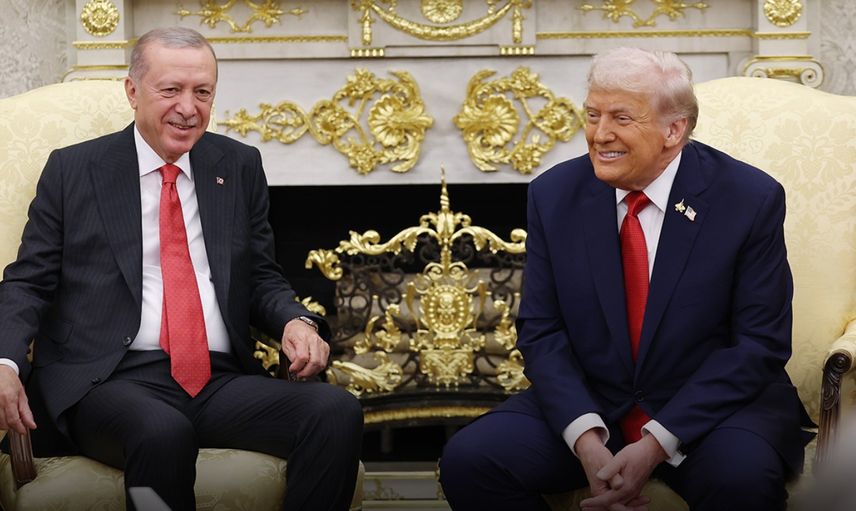 Trump'tan canlı yayında Erdoğan'a övgü: "Harika bir lider"