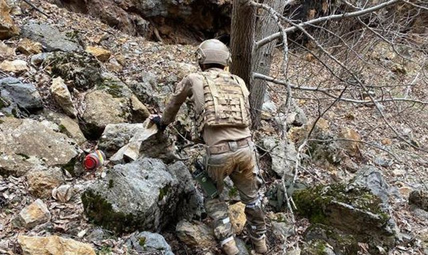 Tunceli'de Terörist Sığınaklarına Operasyon!