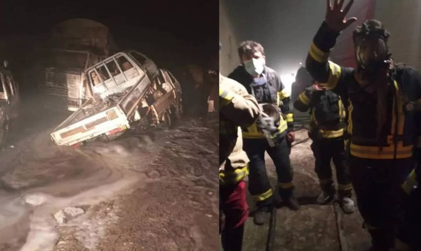 Tünel yangını faciaya dönüştü: En az 19 kişi hayatını kaybetti