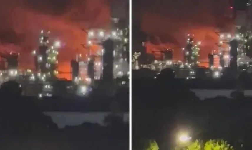 Tüpraş Rafinerisi'nde patlama