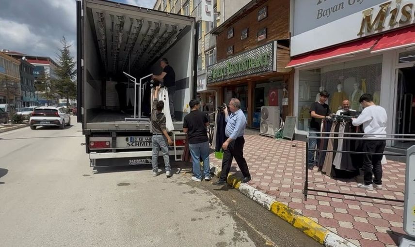 Turhal'da Taşkın Riski Nedeniyle Esnaftan Önlem