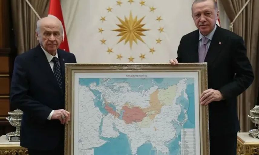 Türk Dünyası Haritasına Yunanistan'dan Sonra Rusya'dan da Tepki Geldi!