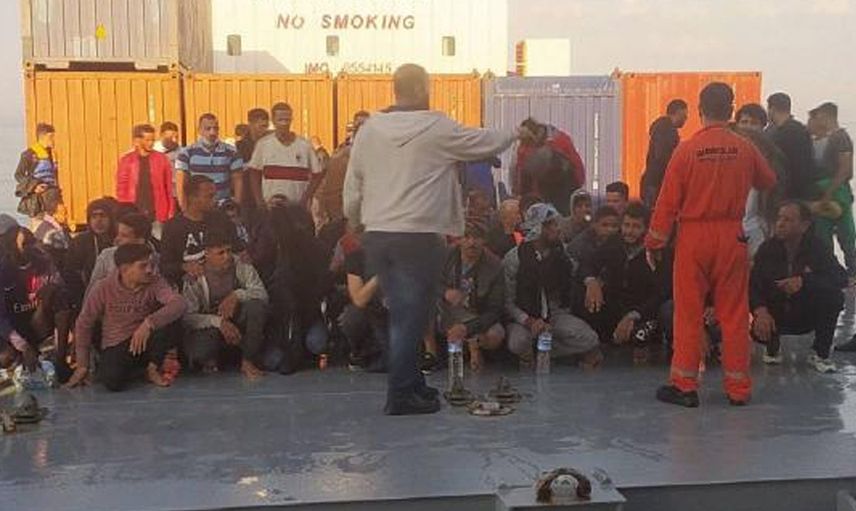Türk Kaptan Akdeniz'de 97 Göçmenin İmdadına Yetişti