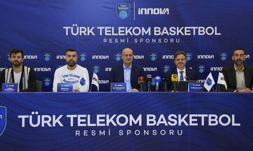 Türk Telekom Basketbol Takımı ve İnnova Arasındaki Yeni Sponsorluk Anlaşması