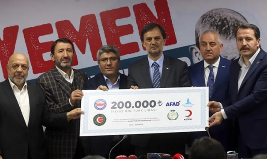 Türk Yardım Kuruluşları Yemen İçin Kampanya Başlattı