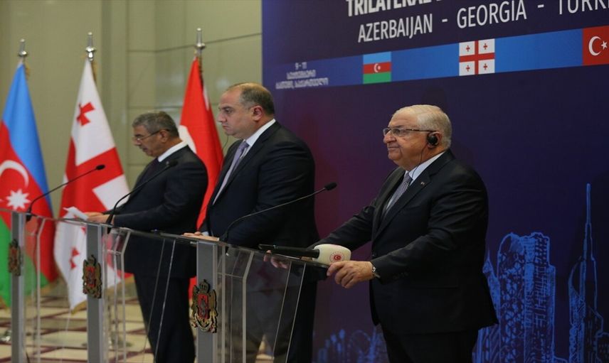 Türkiye-Gürcistan-Azerbaycan Savunma Bakanları 11. Toplantısı Batum'da Gerçekleştirildi