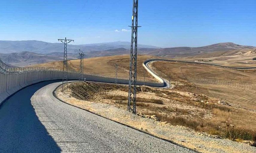 Türkiye-İran Sınır Güvenliği için Duvar Örülmeye Başlandı! Uzunluk 295 Kilometre