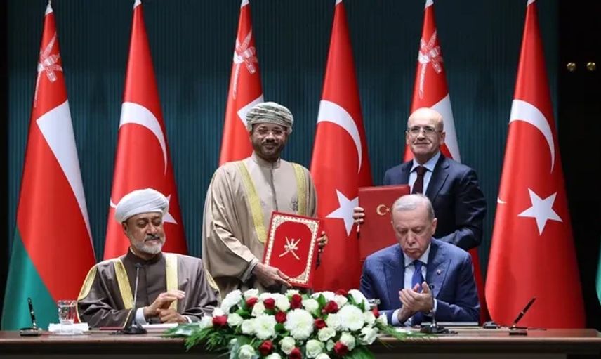 Türkiye ve Umman arasında 10 anlaşma imzalandı