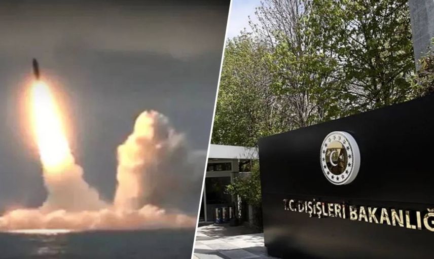 Türkiye’den Kuzey Kore’ye tepki: Füze denemelerini kınıyoruz