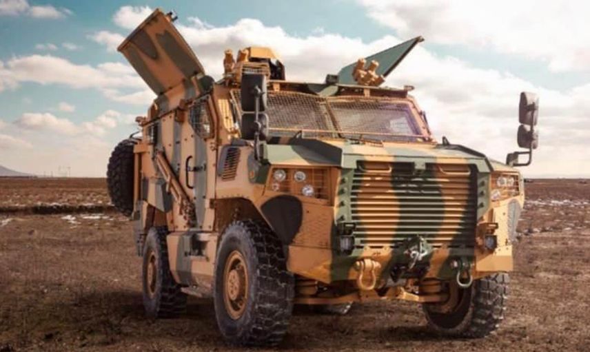 Türkiye'nin 4x4 Havan Aracı 'Vuran'ın İlk İhracatını Kosova'ya Yaptı