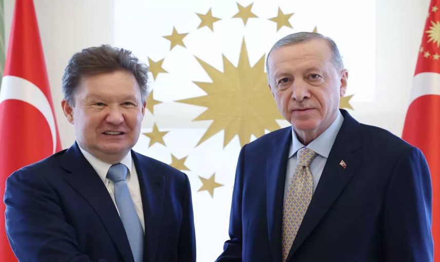 Türkiye’nin gaz merkezi planı işliyor: Cumhurbaşkanı Erdoğan Gazprom Başkanı ile görüştü