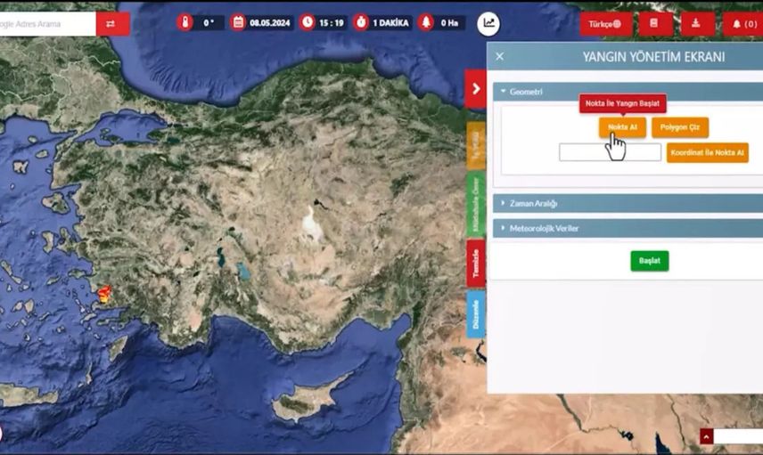 Türkiye'nin orman yangınlarıyla mücadelesinde dev adım: Yapay zeka ödülle taçlandırıldı!