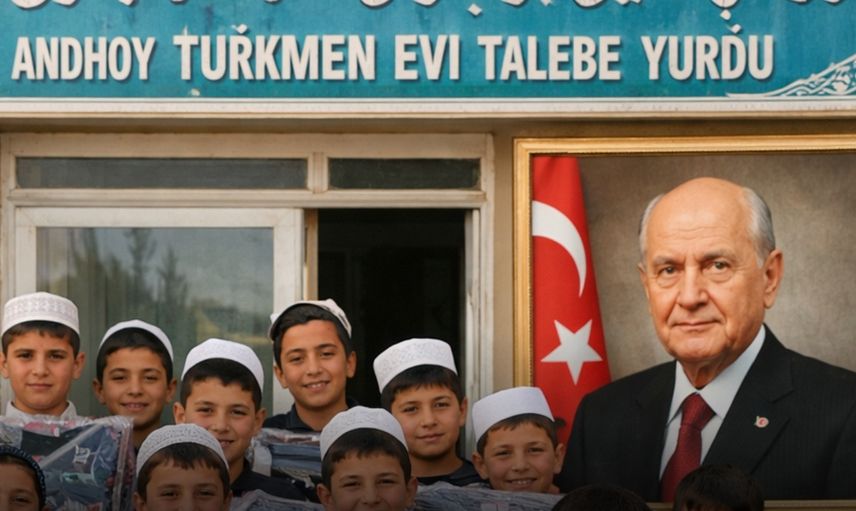 Türkmen yetimlerden Devlet Bahçeli’ye duygulandıran teşekkür