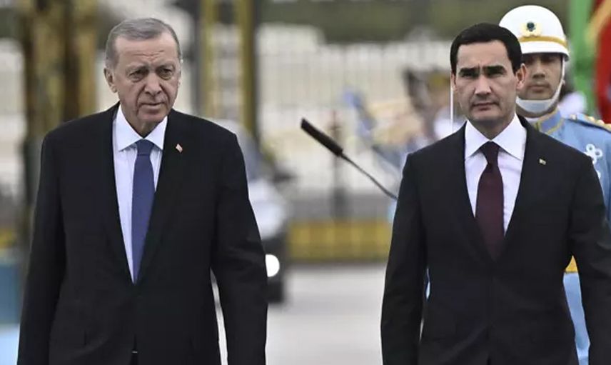 Türkmenistan Devlet Başkanı Ankara’da: Başkan Erdoğan Berdimuhamamedov'u resmi törenle karşıladı