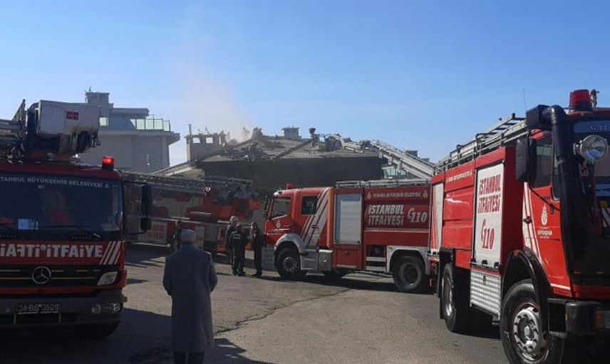 Tuzla'da Çıkan Yangın Korkuttu