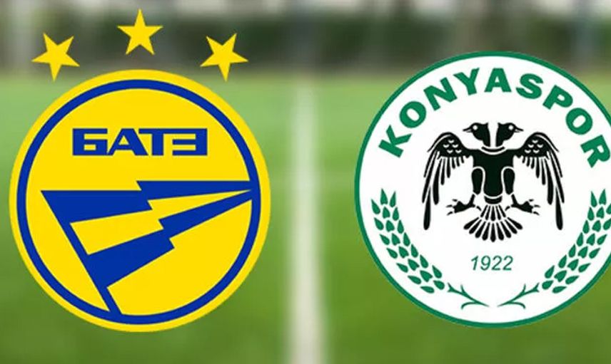 UEFA Avrupa Konferans Ligi BATE Borisov-Konyaspor karşılaşması