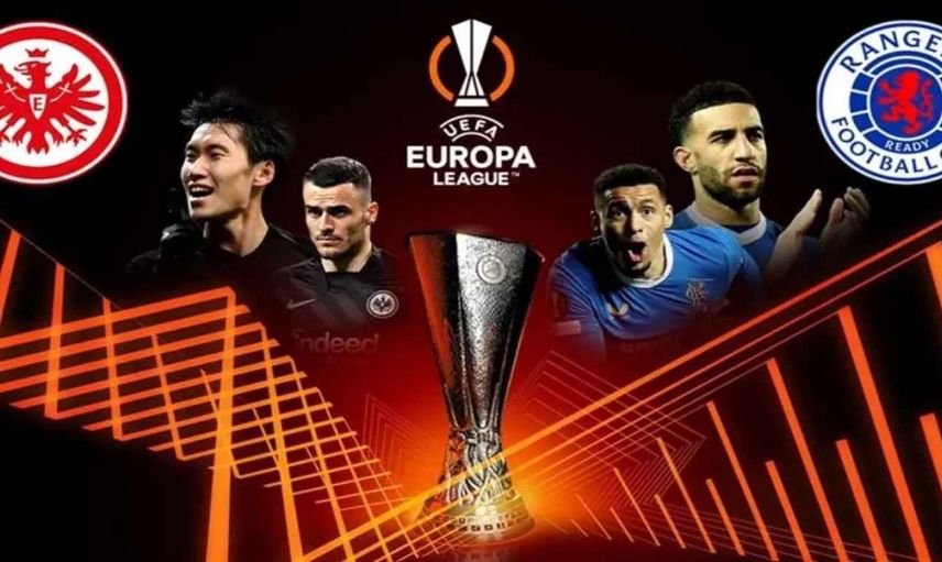UEFA Avrupa Ligi finali Eintracht Frankfurt Glasgow Rangers maçını şifresiz veren yabancı kanallar