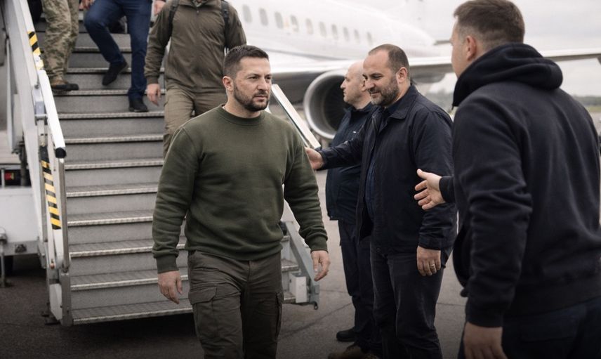 Ukrayna Devlet Başkanı Zelenskiy, Cumhurbaşkanı Erdoğan ile Görüşmek Üzere İstanbul’a Geldi