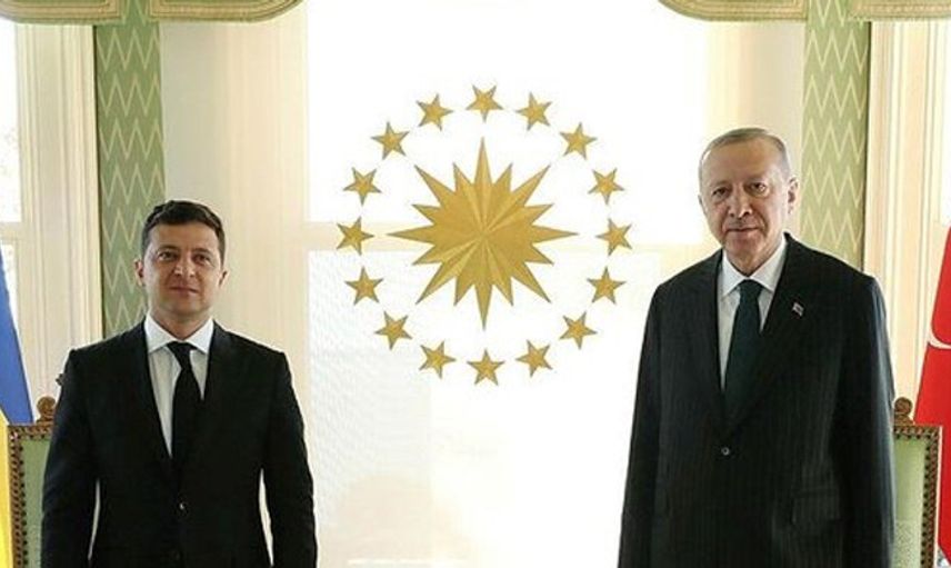 Ukrayna Devlet Başkanı Zelenskiy Huber Köşkü’nde Başkan Erdoğan ile Bir Araya Geldi