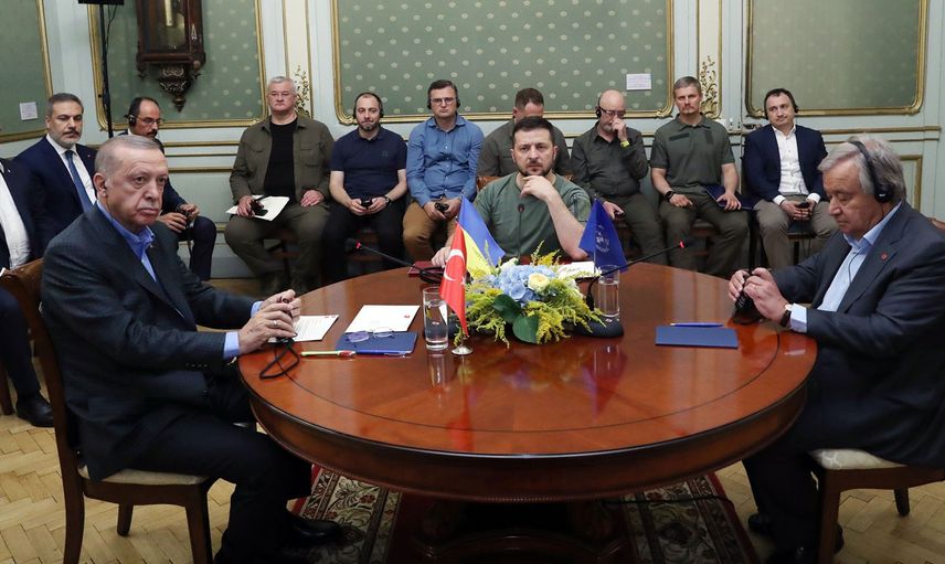 Ukrayna'nın Lviv kentinde gerçekleşen 3'lü zirvede barış umudu!