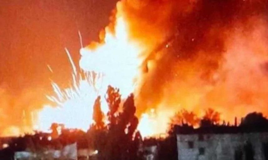 Ukrayna'nın sabrı taştı! Putin'i çılgına çevirecek atak geldi: Rusların mühimmat deposu patlatıldı! 100 ölü 200 yaralı