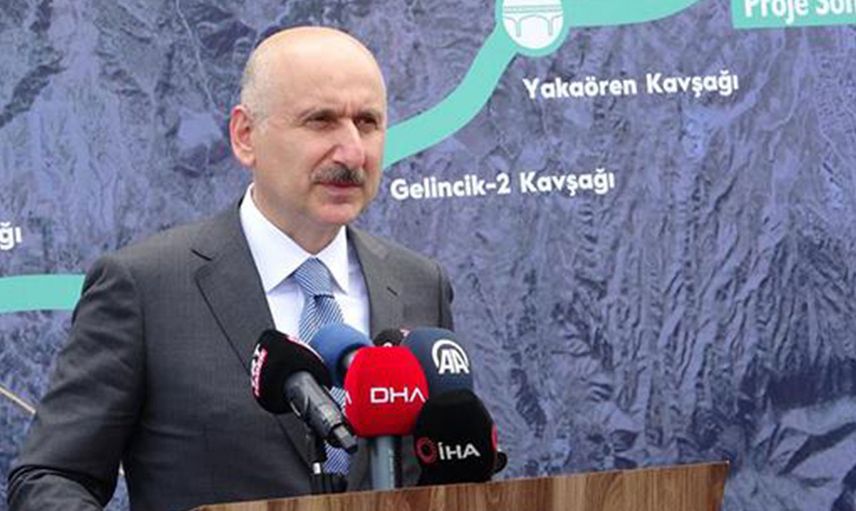 Ulaştırma Bakanı Dostluk Yolu'nun Bu Yıl Ulaşıma Açılacağı Müjdesini Verdi
